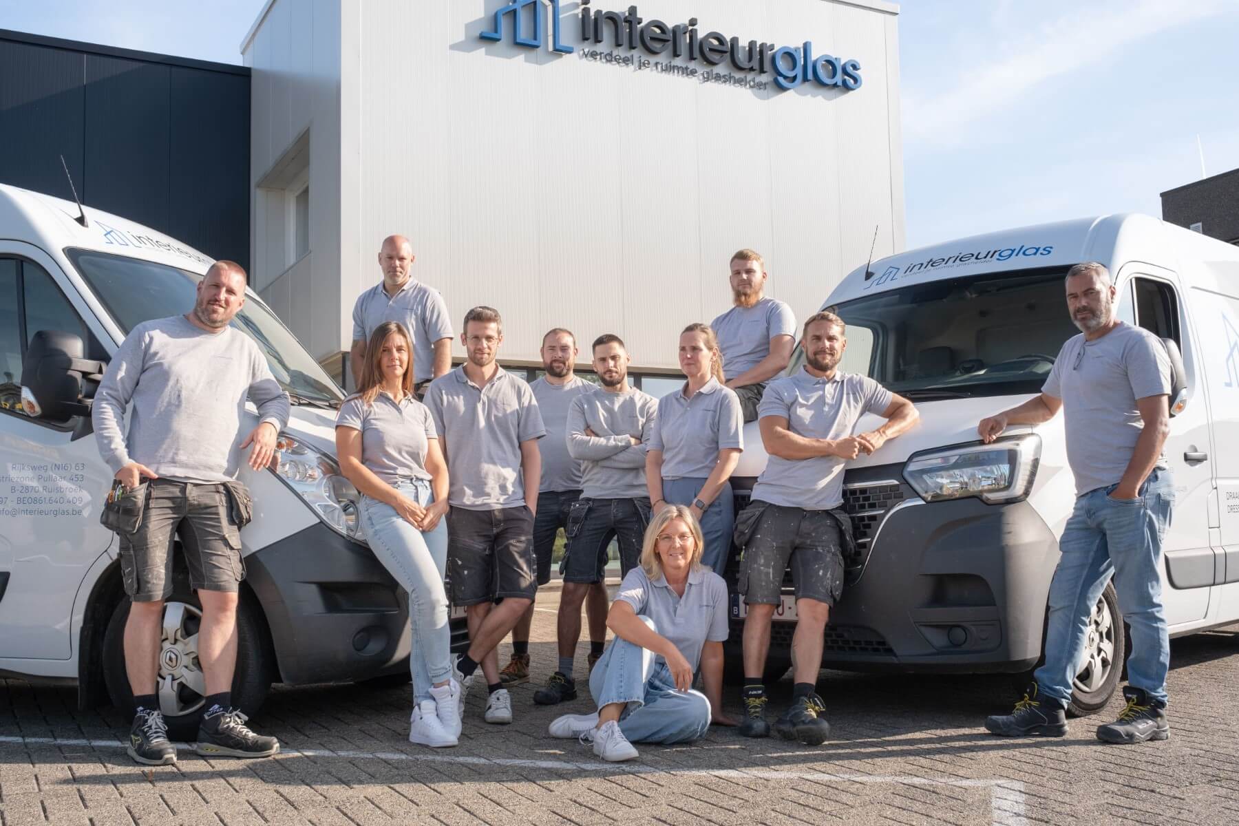 Het Interieurglas team in 2024